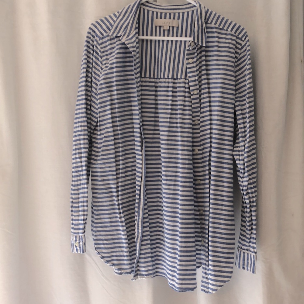 Loft nautical button down